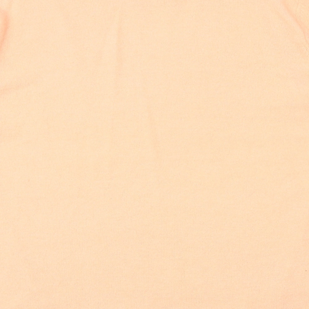 Dorothy Perkins Womens Pink Round Neck Acrylic Pullover Jumper Size 16