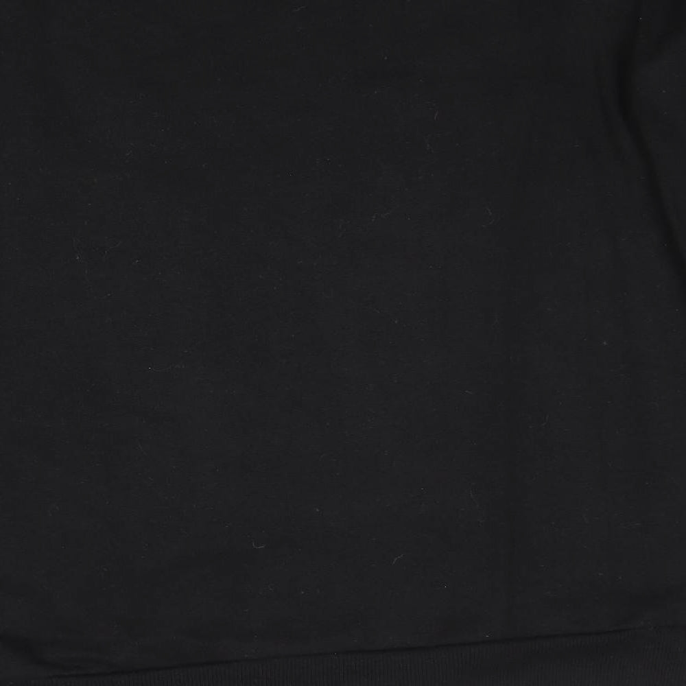 PEP&CO Womens Black Cotton Pullover Sweatshirt Size L Pullover - Fearless