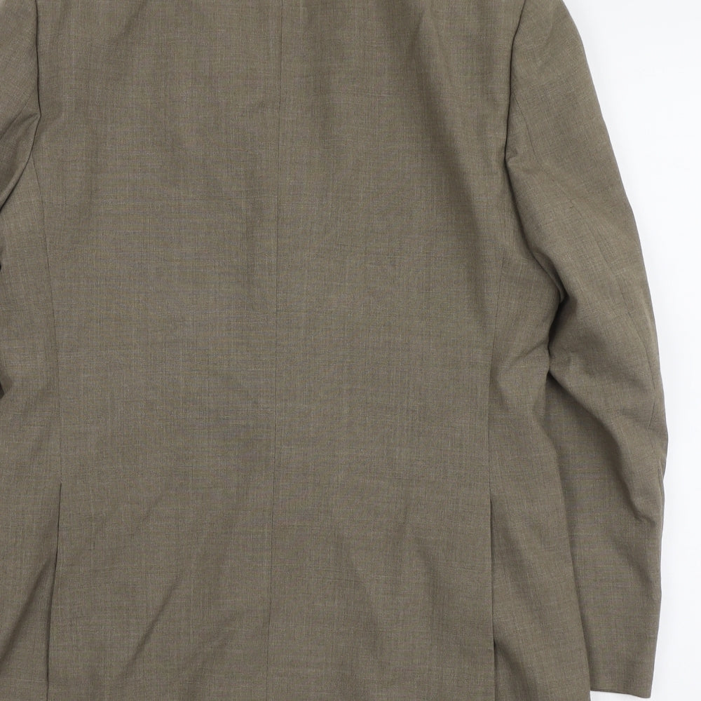 Varteks Mens Beige Polyester Jacket Suit Jacket Size S Regular