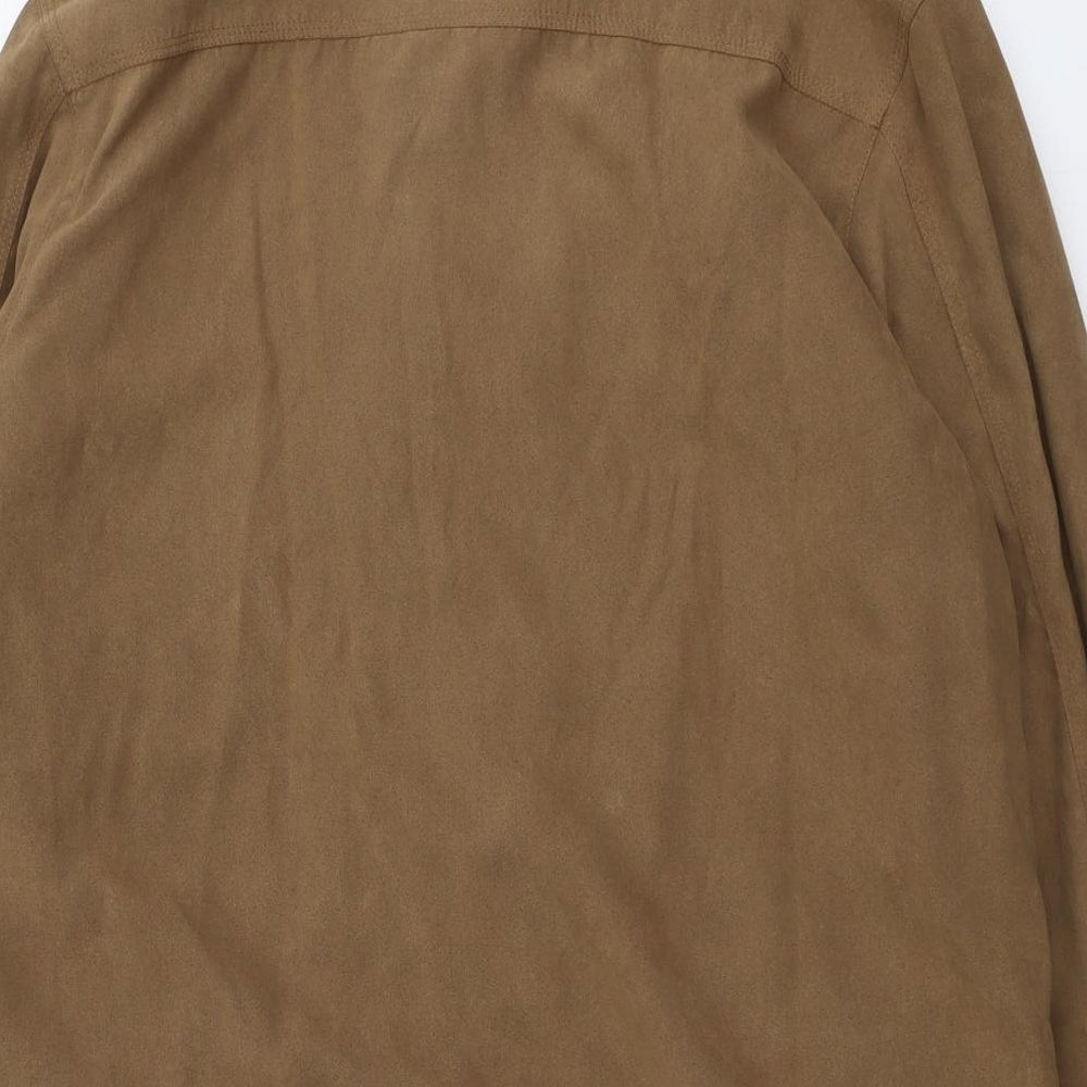 EWM Womens Brown Jacket Size M Zip