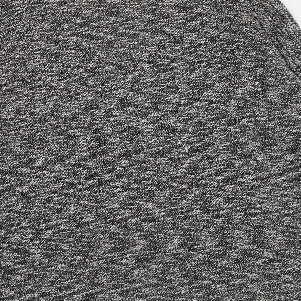Atmosphere Womens Grey V-Neck Cotton Cardigan Jumper Size XS