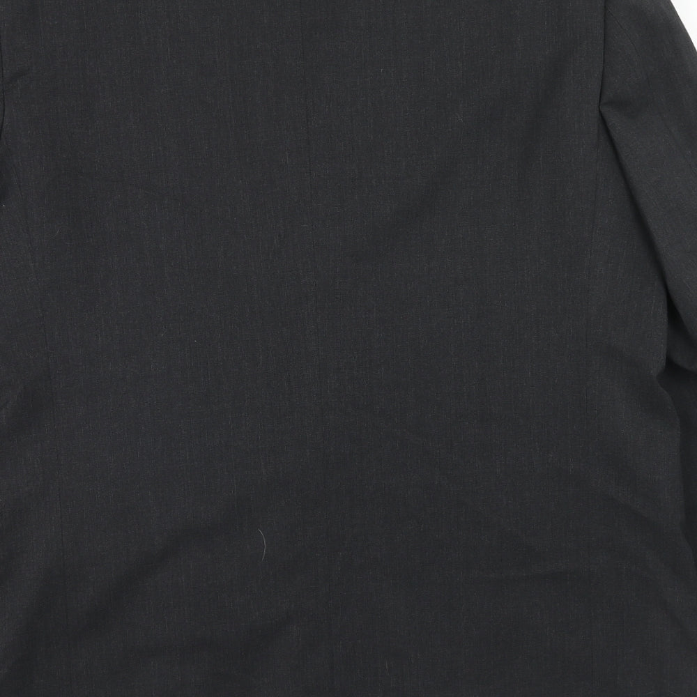 Taylor & Wright Mens Grey Polyester Jacket Suit Jacket Size 44 Regular