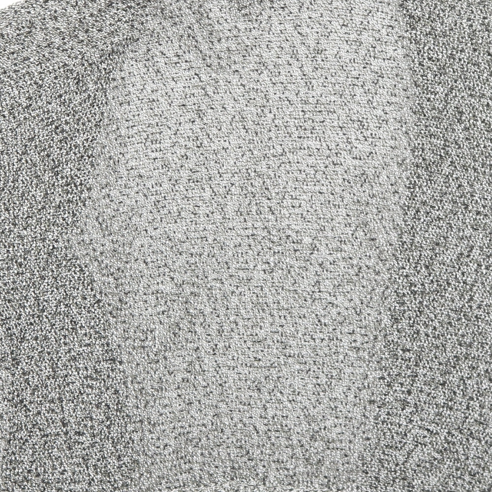 Atmosphere Womens Grey V-Neck Acrylic Cardigan Jumper Size S