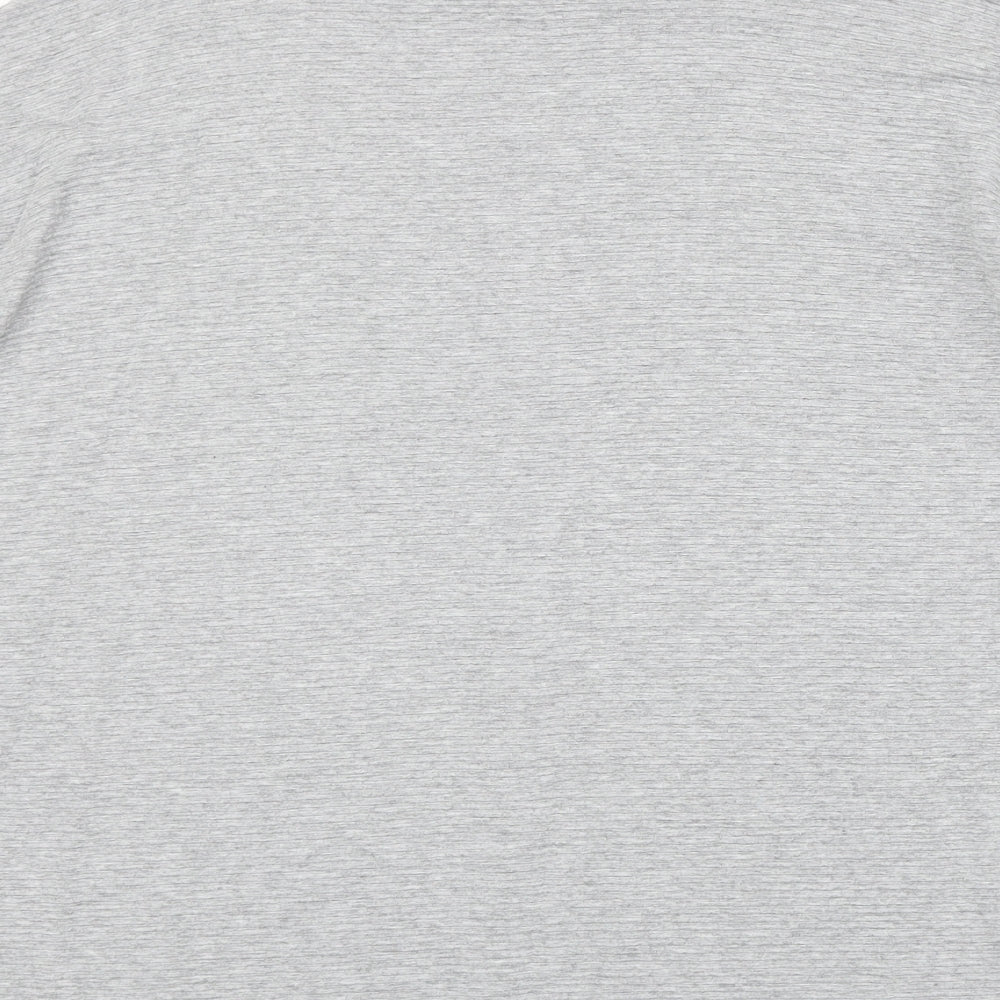 Nutmeg Womens Grey Viscose Pullover Sweatshirt Size 12 Pullover