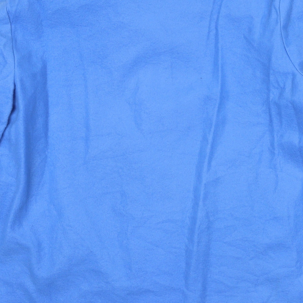 Anne de Lancey Womens Blue Jacket Size M Button