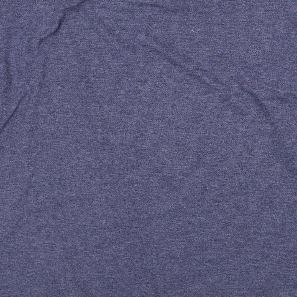 Being Casual Womens Blue Round Neck Polyester Pullover Jumper Size 12 - Size 12-14