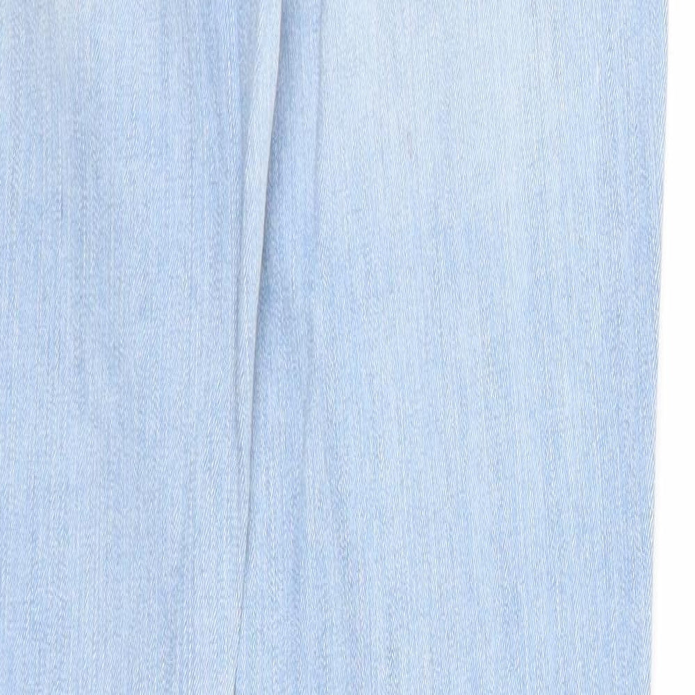 Crosshatch Jeans Mens Blue Cotton Skinny Jeans Size 29 in L32 in Regular Zip