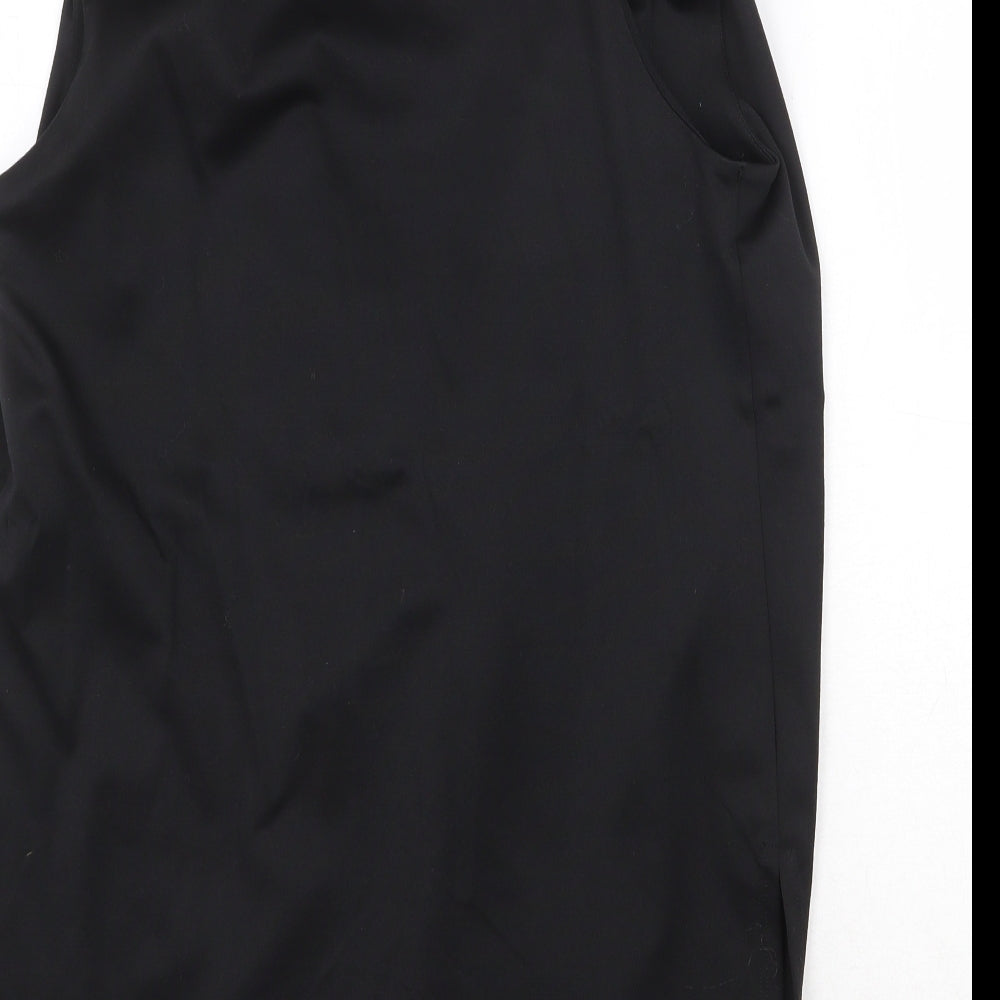 New Look Womens Black Jacket Waistcoat Size 12 - Open