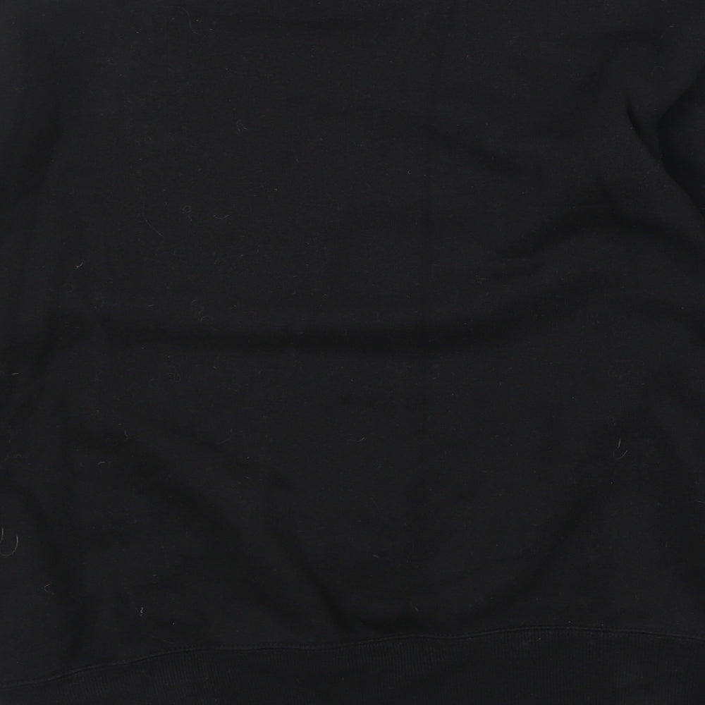 Primark Womens Black Cotton Pullover Sweatshirt Size M Pullover - Cheat Day