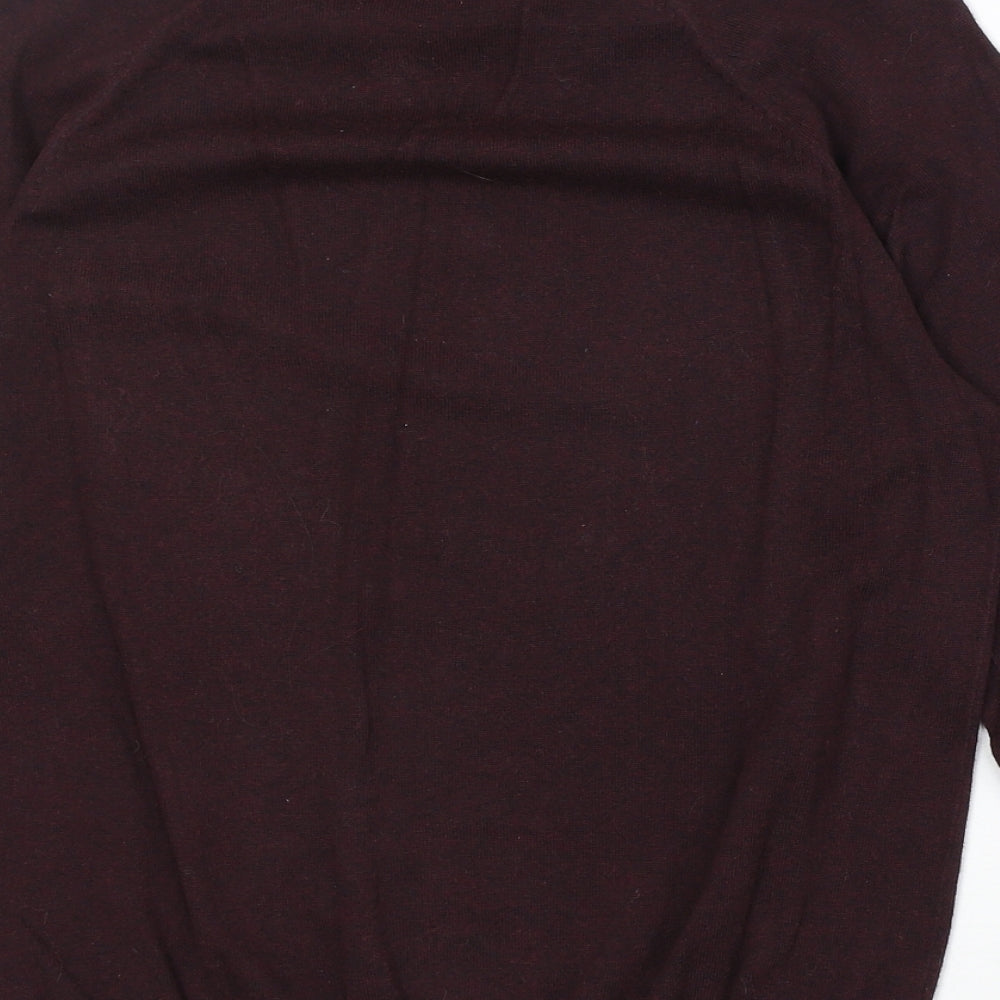 Burton Mens Red Cotton Pullover Sweatshirt Size S