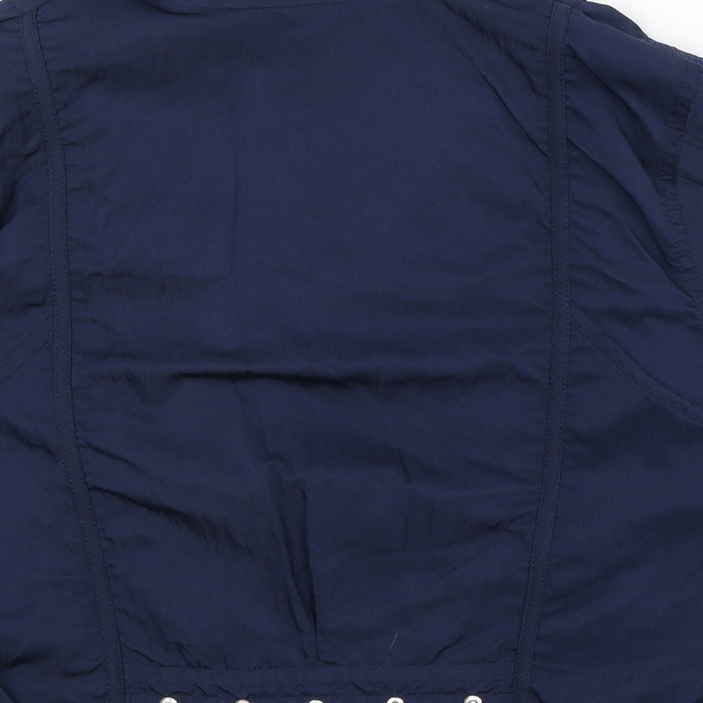 Brandtex Womens Blue Jacket Size 14 Zip