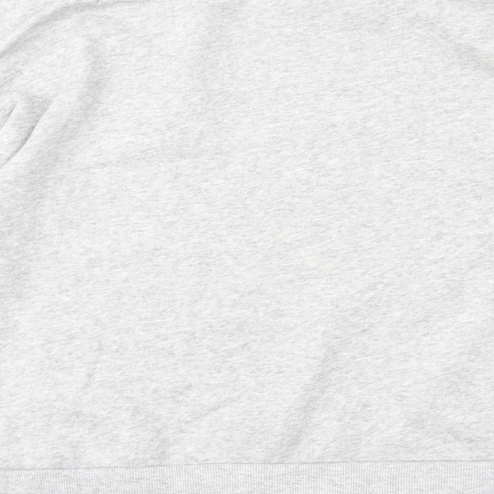 Divided by H&M Womens Grey Cotton Pullover Sweatshirt Size L Pullover - Youth Vibe