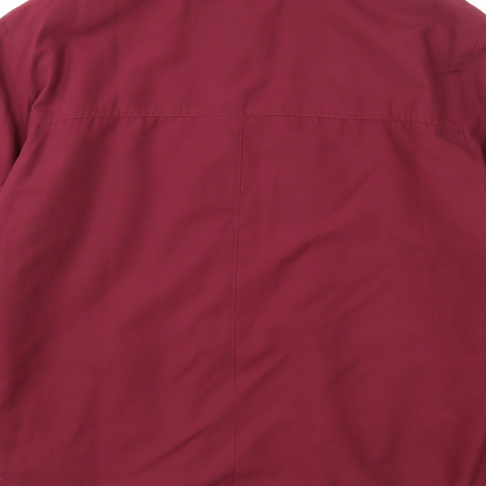 Bonmarché Womens Purple Jacket Size M Zip