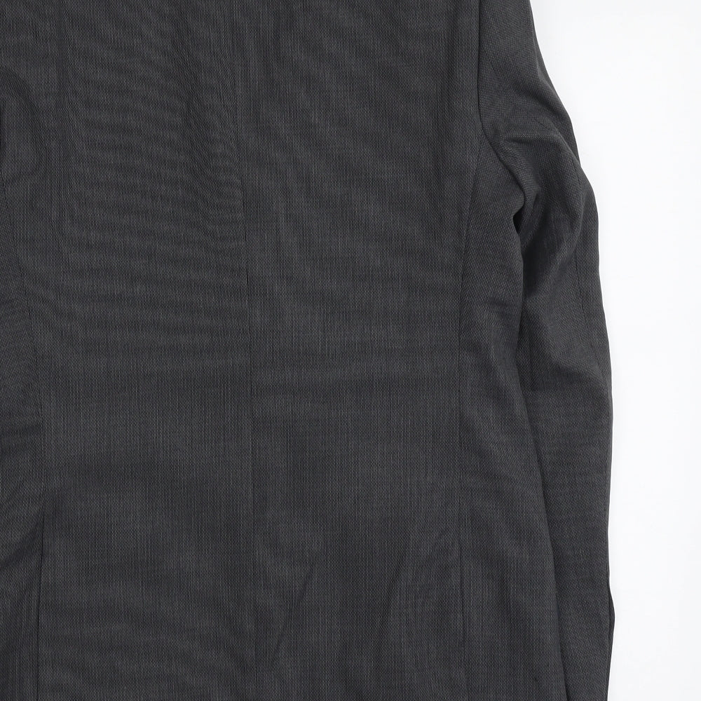 Marks & Spencer Mens Grey Wool Jacket Suit Jacket Size M Regular