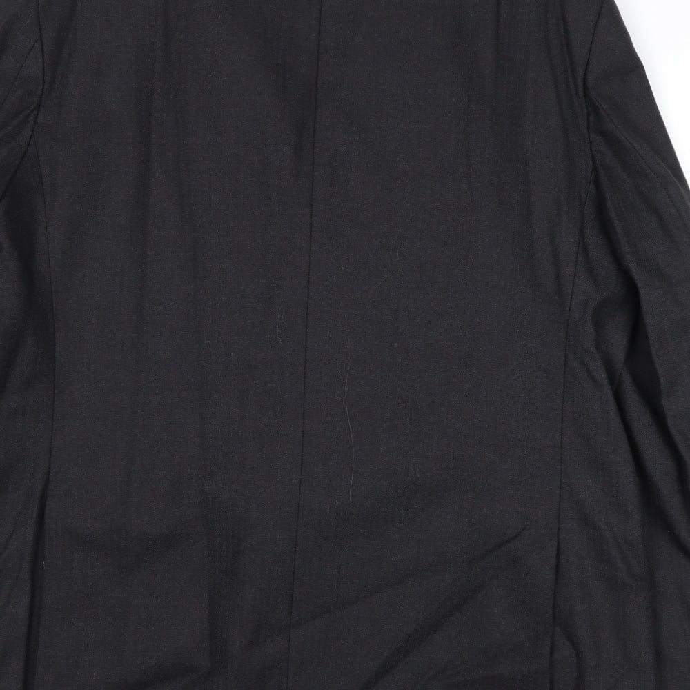 Skopes Mens Grey Wool Jacket Suit Jacket Size 44 Regular