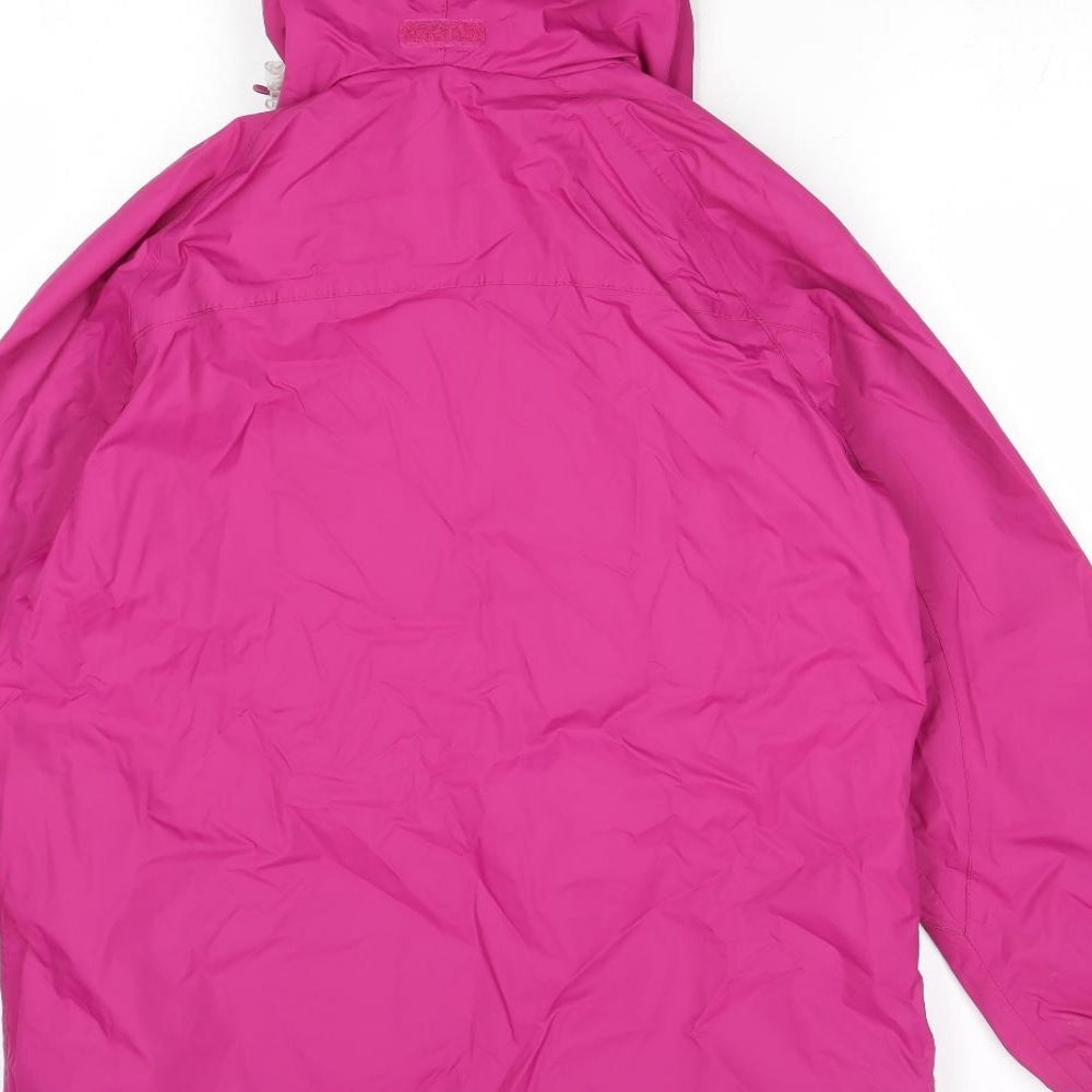 Neutral Territory Womens Pink Windbreaker Jacket Size S Zip