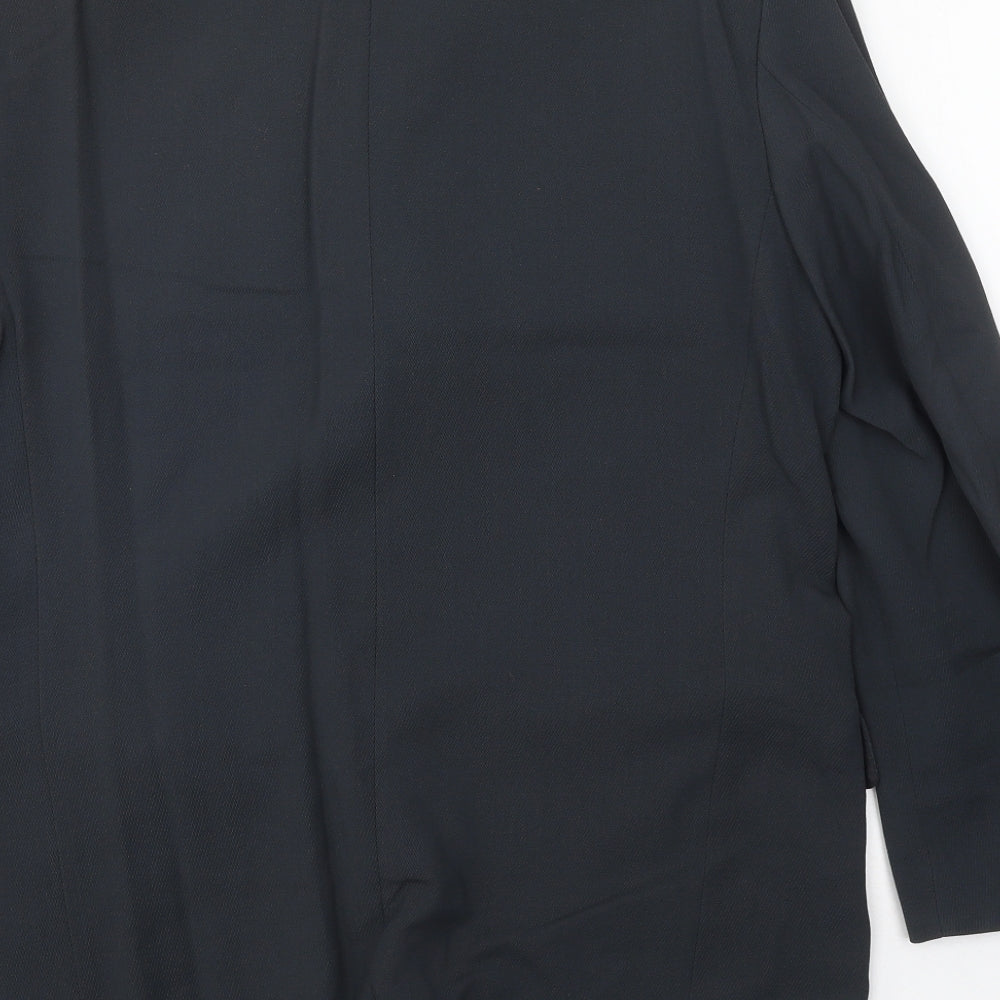 Daniel Hetcher Mens Grey Wool Jacket Suit Jacket Size 40 Regular