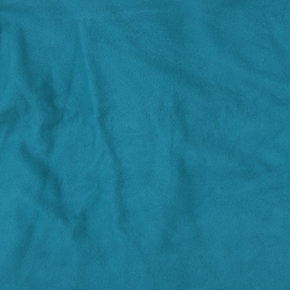 Anna De Lancay Womens Blue Polyester Full Zip Sweatshirt Size L Zip