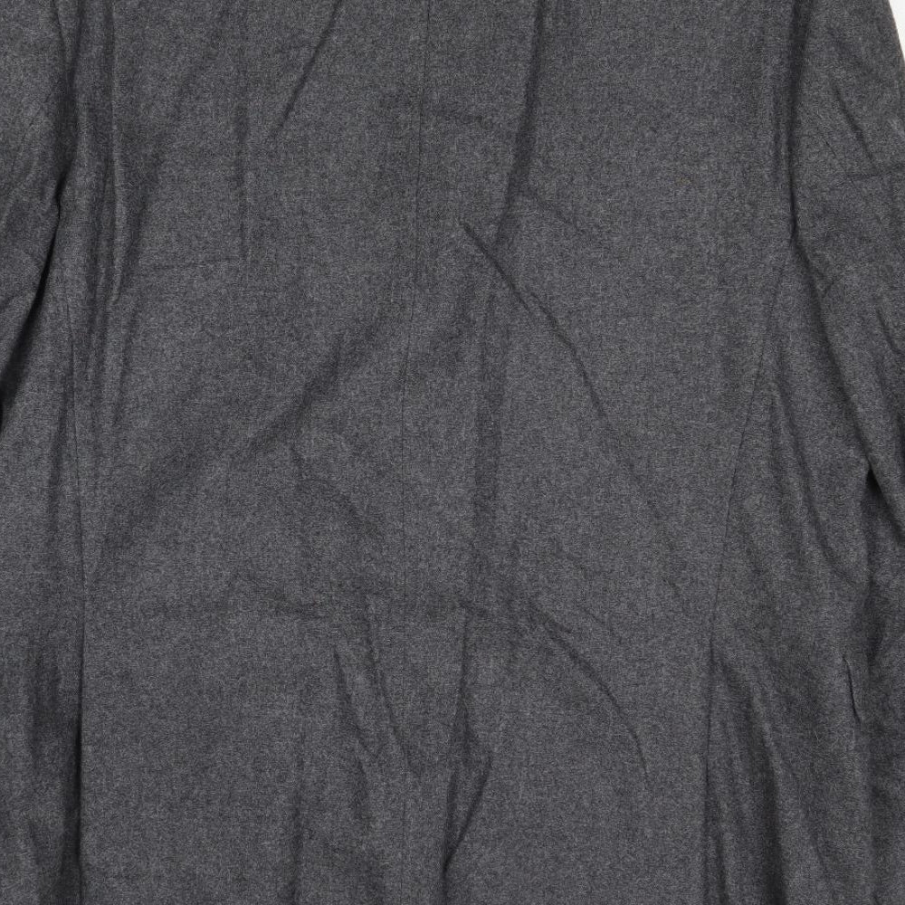 Benvenuto Mens Grey Wool Jacket Suit Jacket Size 42 Regular