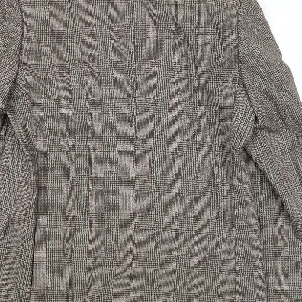 Marks & Spencer Mens Brown Wool Jacket Suit Jacket Size 42 Regular