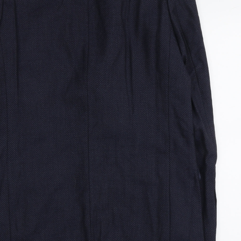 Marks & Spencer Mens Blue Wool Jacket Suit Jacket Size L Regular
