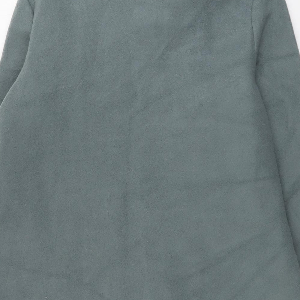 Anne De Lancay Womens Green Jacket Size M Button