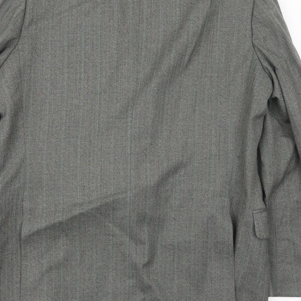 Marks & Spencer Mens Grey Wool Jacket Suit Jacket Size 42 Regular
