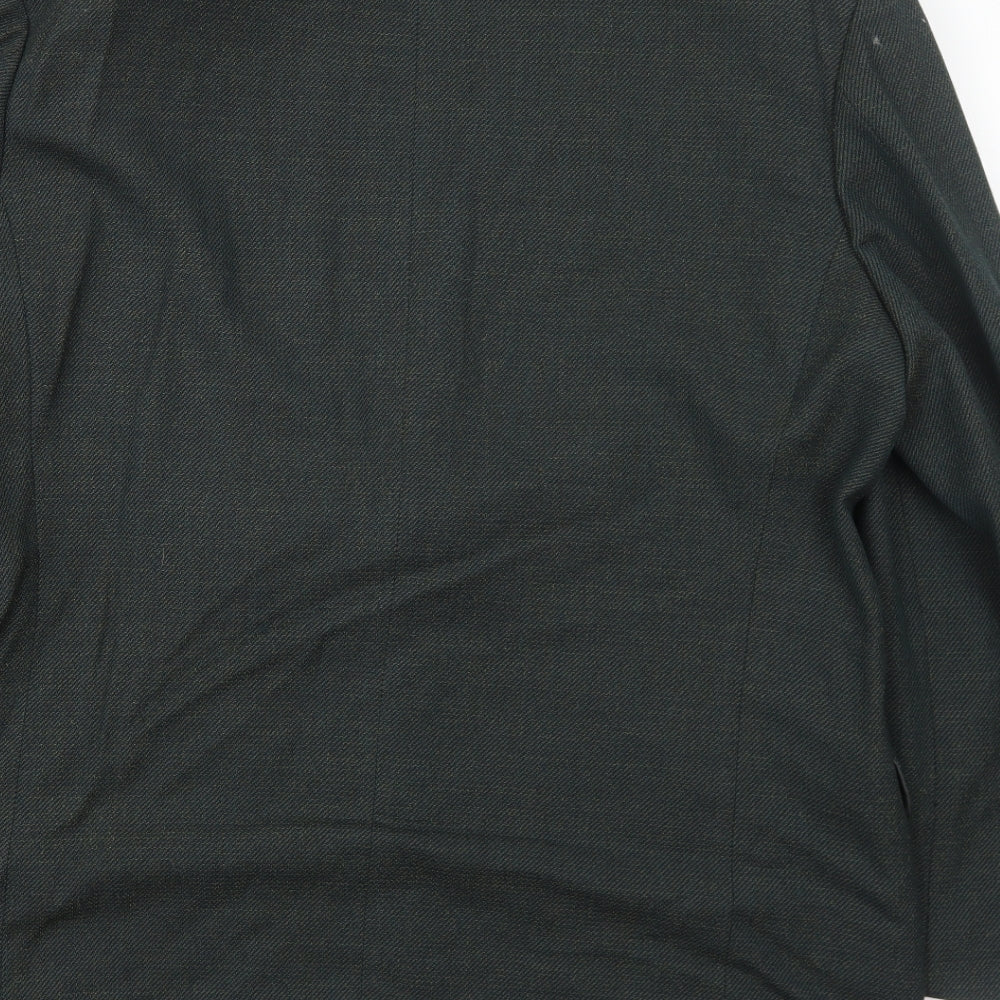 Marks & Spencer Mens Grey Wool Jacket Suit Jacket Size 42 Regular