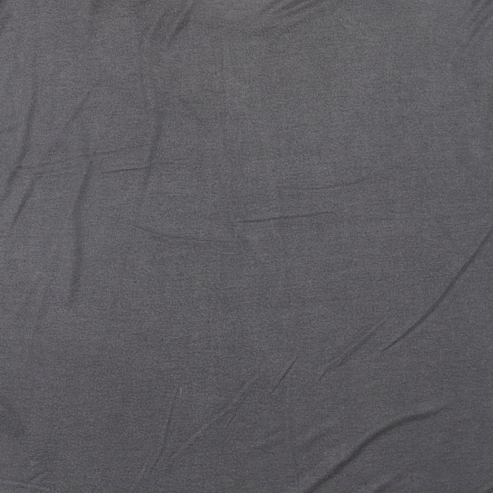 Apricot Womens Grey Polyester Basic T-Shirt Size 12 Round Neck