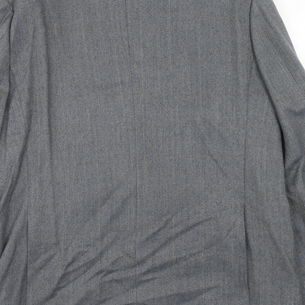 West Brook Mens Grey Wool Jacket Suit Jacket Size 42 Regular