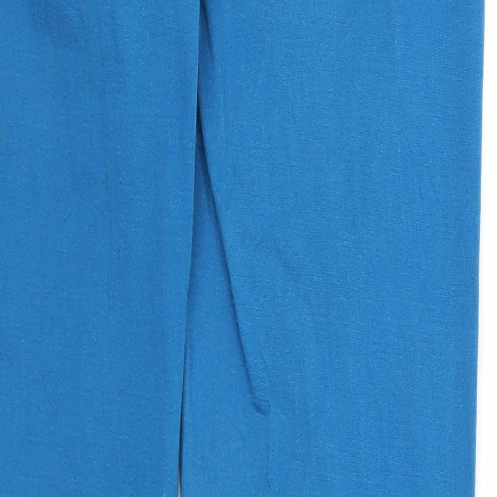 Yes Yes Womens Blue Cotton Skinny Jeans Size 10 Regular Zip