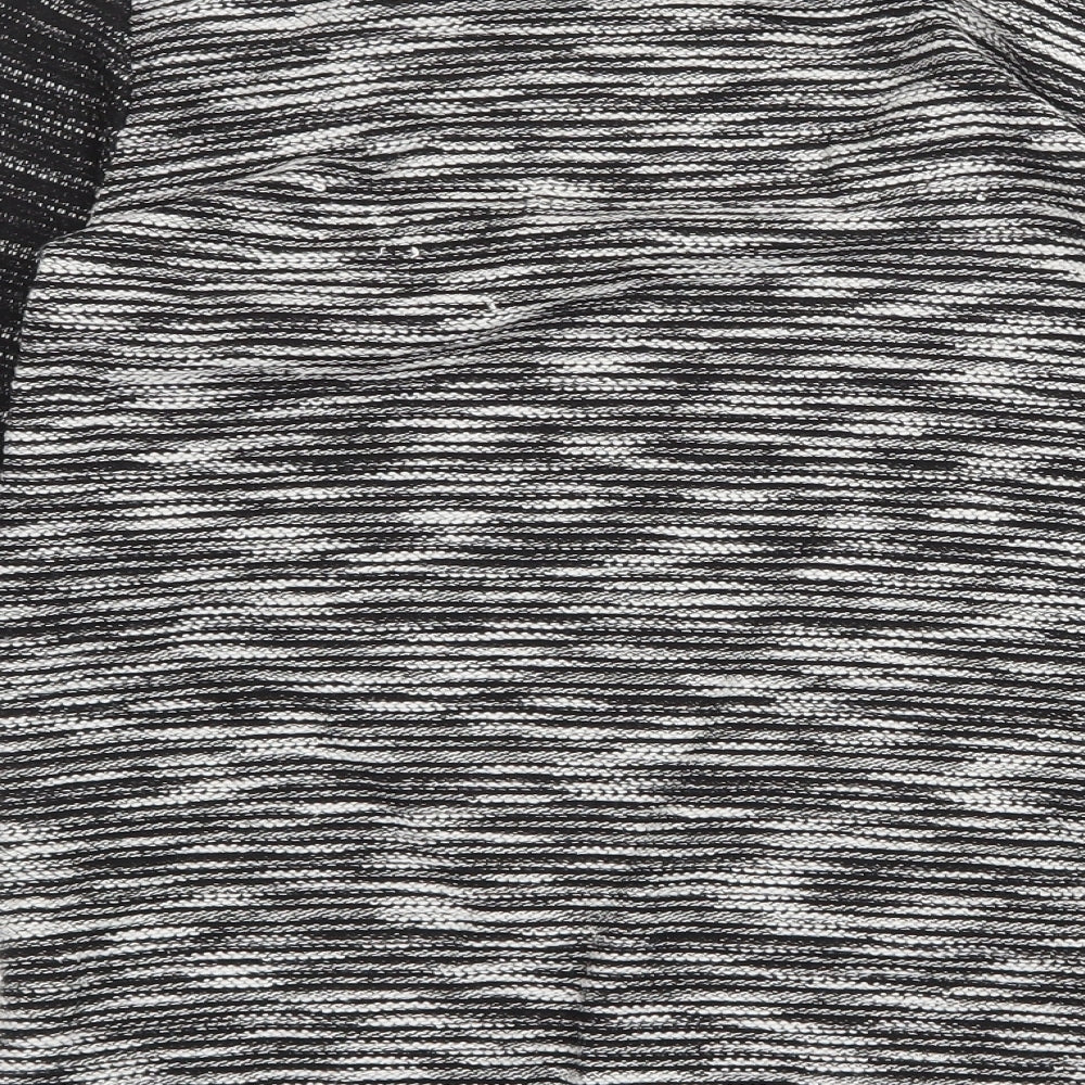 H&M Womens Grey Round Neck Polyester Pullover Jumper Size S