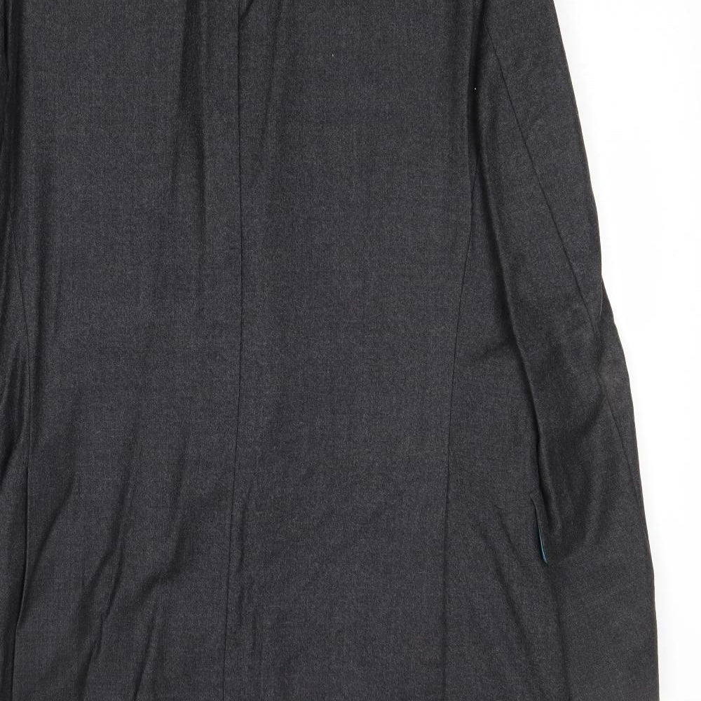 Linea Mens Grey Wool Jacket Suit Jacket Size 42 Regular