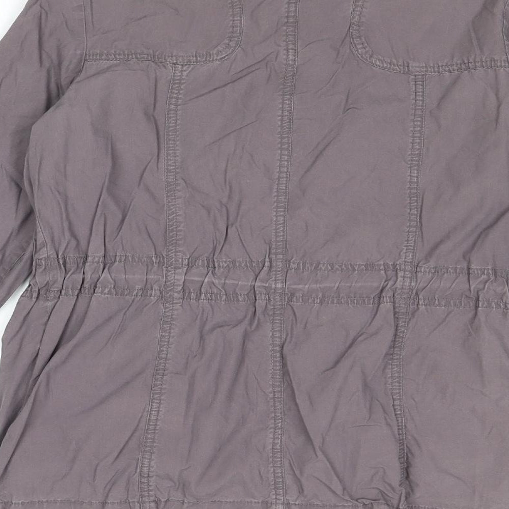 RJR.John Rocha Womens Grey Jacket Size 8 Zip