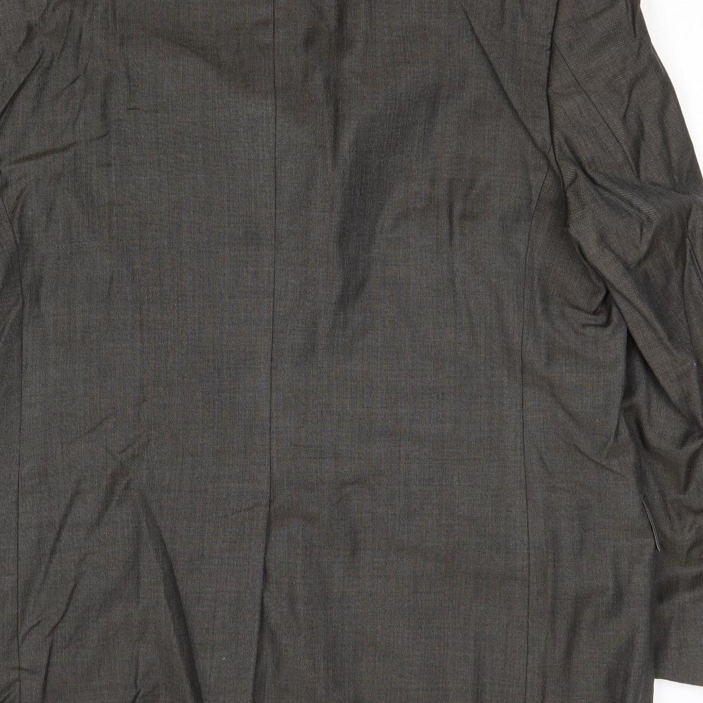 Marks & Spencer Mens Grey Wool Jacket Suit Jacket Size 44 Regular
