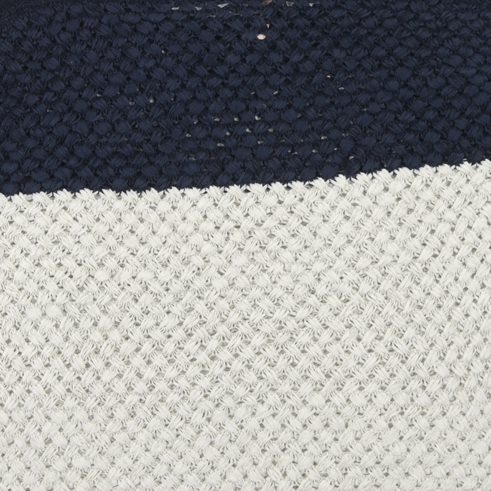 Sweewe Womens Blue Boat Neck Acrylic Pullover Jumper Size M