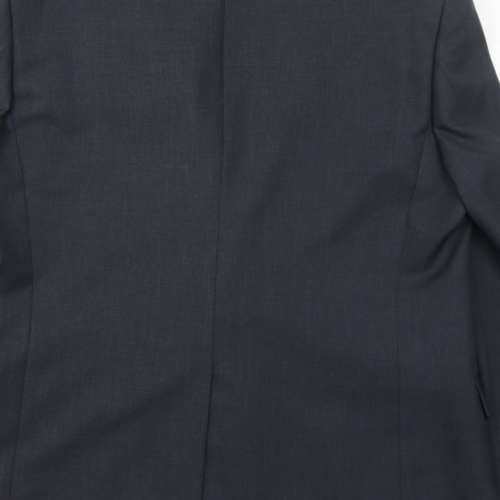 Taylor & Wright Mens Grey Polyester Jacket Suit Jacket Size 44 Regular
