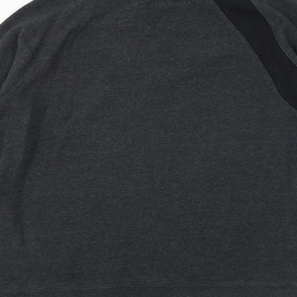 Your Turn Womens Grey Cotton Pullover Sweatshirt Size S