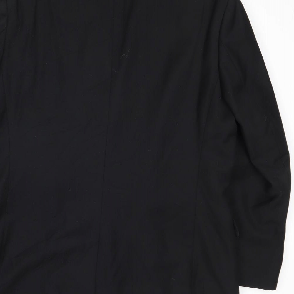 Burton Mens Black Polyester Jacket Suit Jacket Size 40 Regular