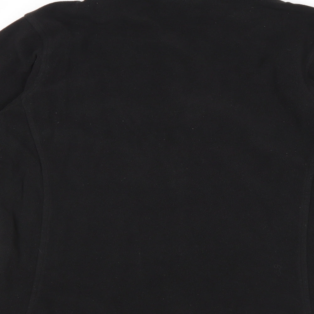 Killtec Womens Black Polyester Pullover Sweatshirt Size 12 Zip