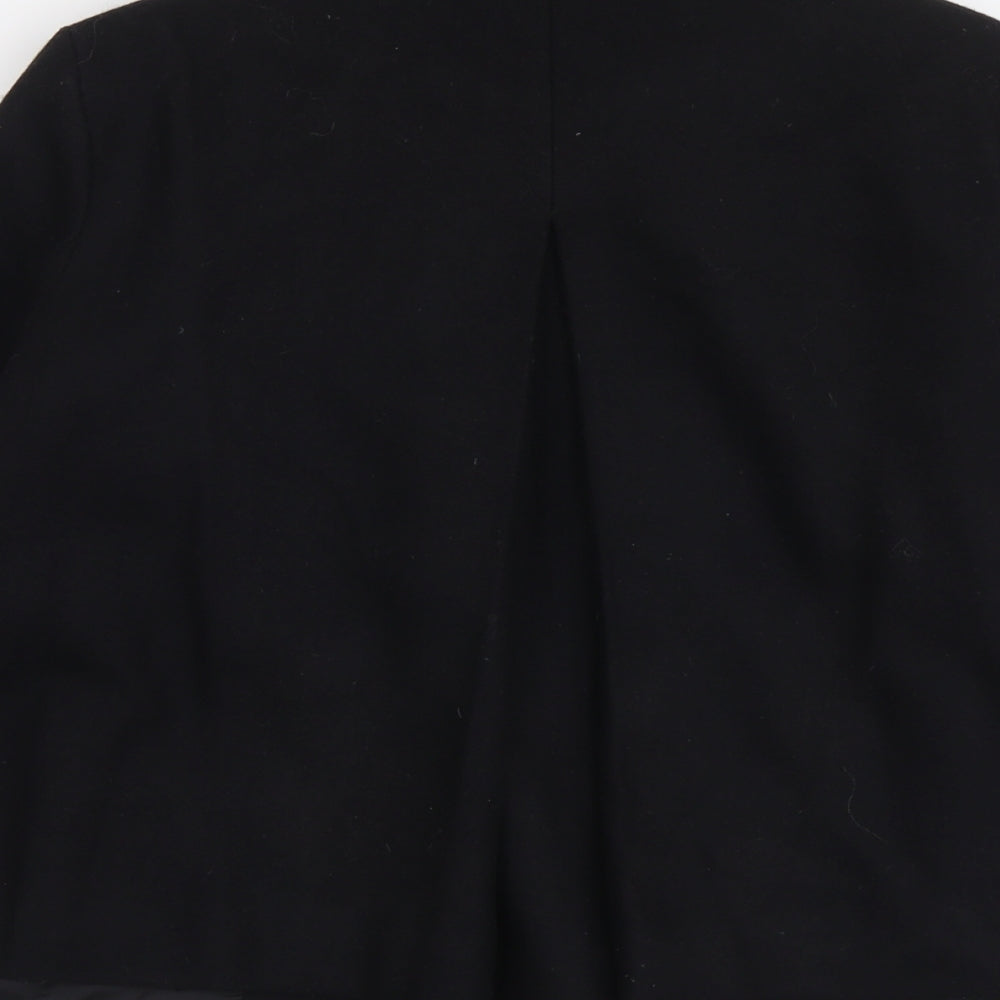 New Look Womens Black Jacket Size 10 Button
