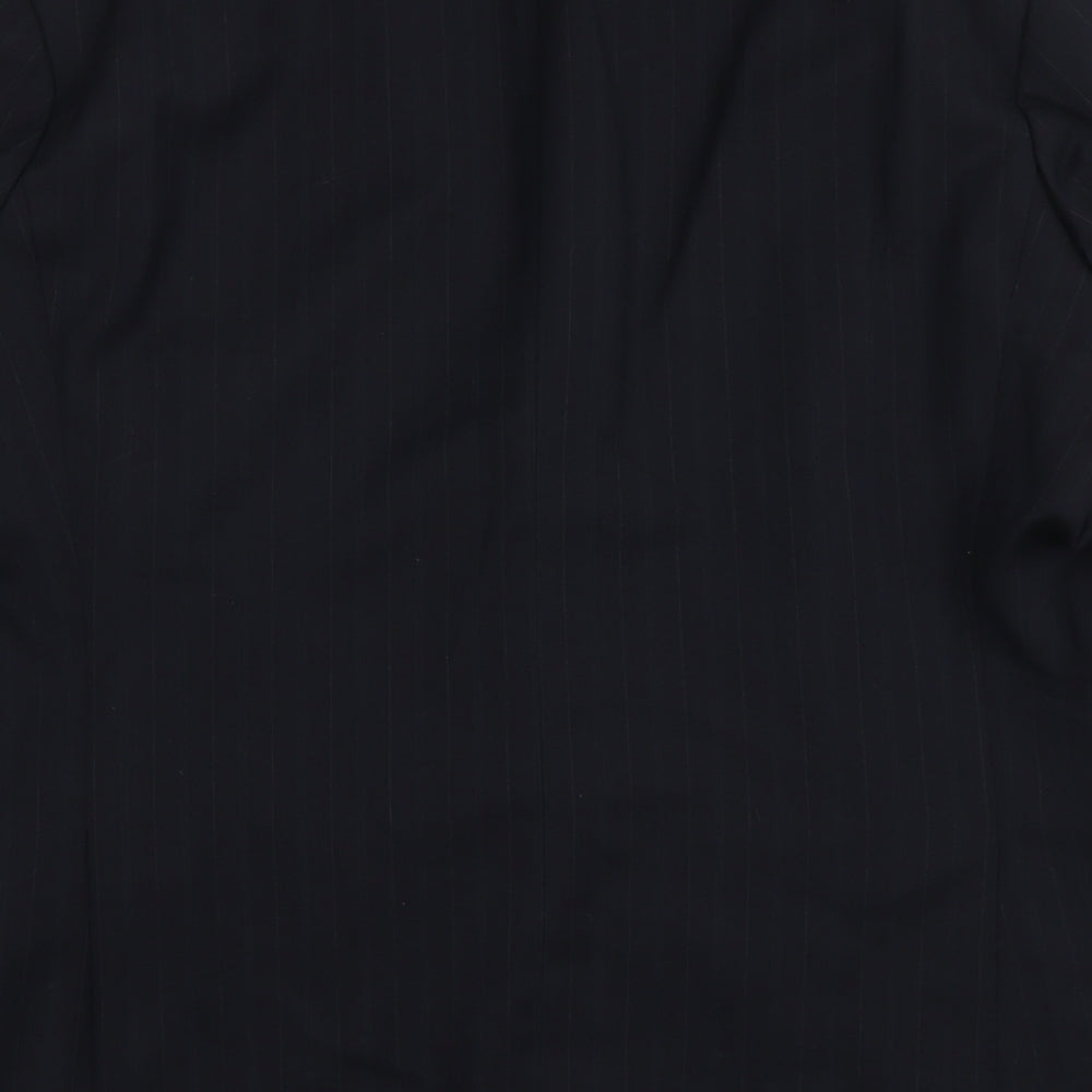 Marks & Spencer Mens Blue Polyester Jacket Suit Jacket Size M Regular