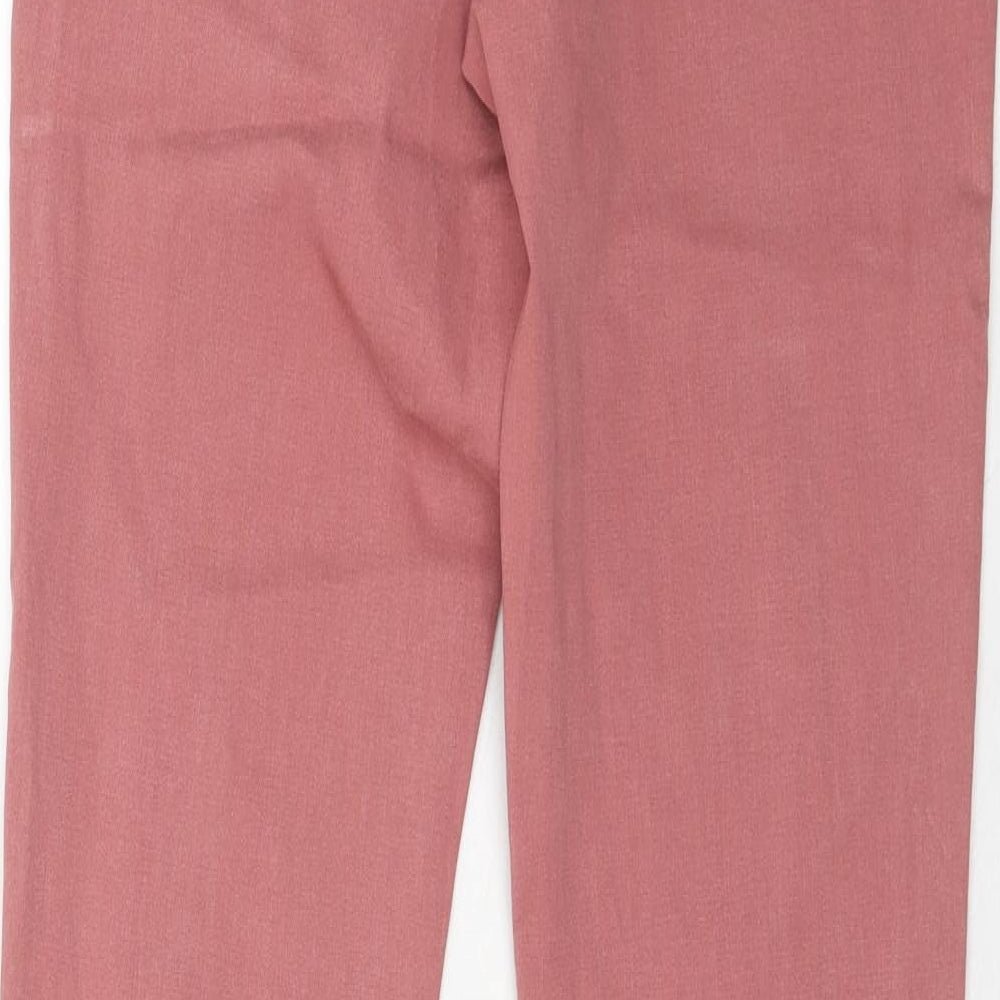 Esprit Womens Pink Cotton Skinny Jeans Size 10 Regular Zip