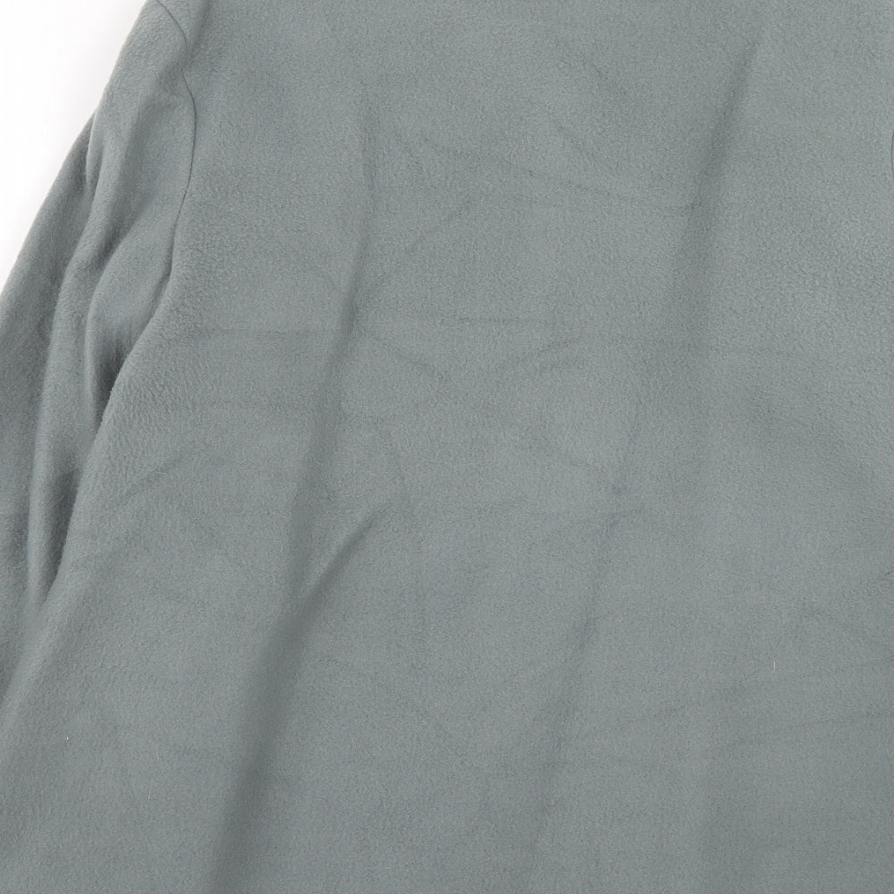 Anne De Lancay Womens Green Jacket Size M Button