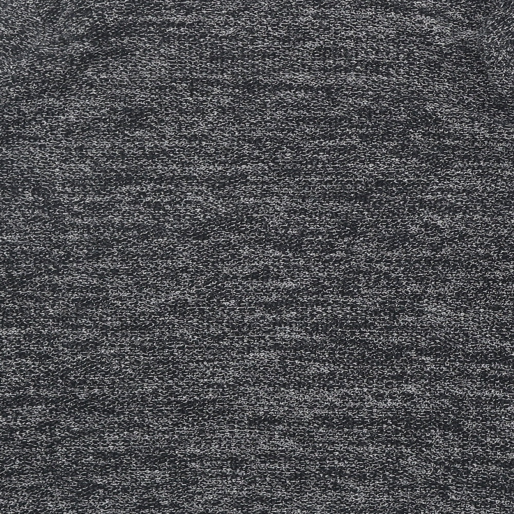 H&M Womens Grey V-Neck Cotton Pullover Jumper Size L