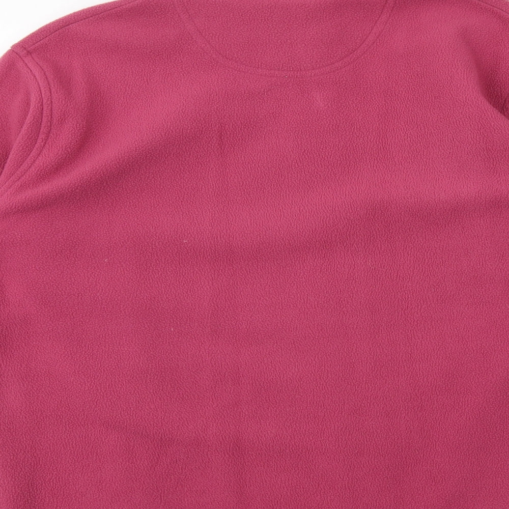 EWM Womens Pink Jacket Size M Zip