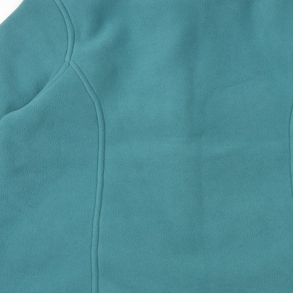 Tommy & Kate Womens Green Jacket Size 14 Hook & Loop