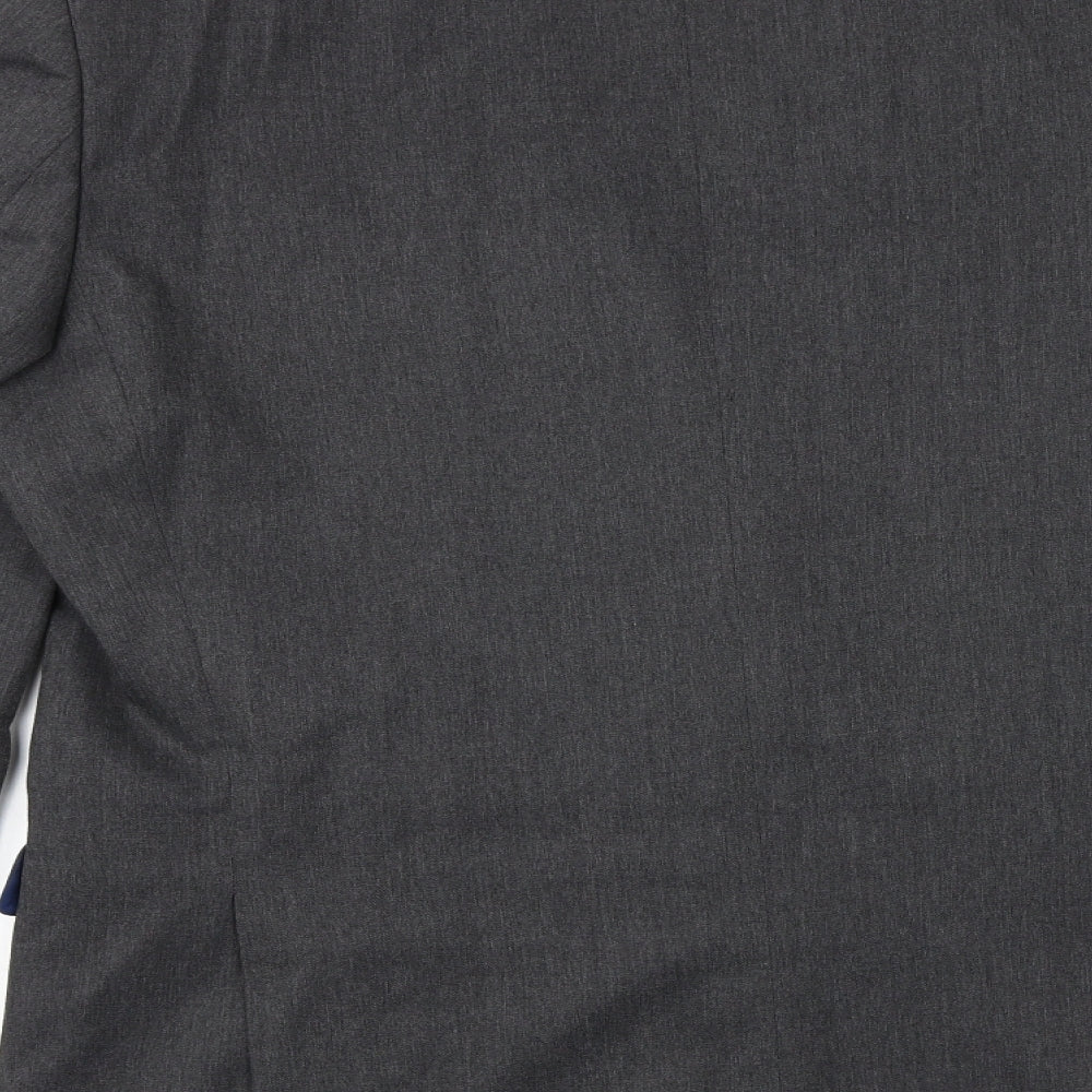 Marks & Spencer Mens Grey Polyester Jacket Suit Jacket Size 44 Regular
