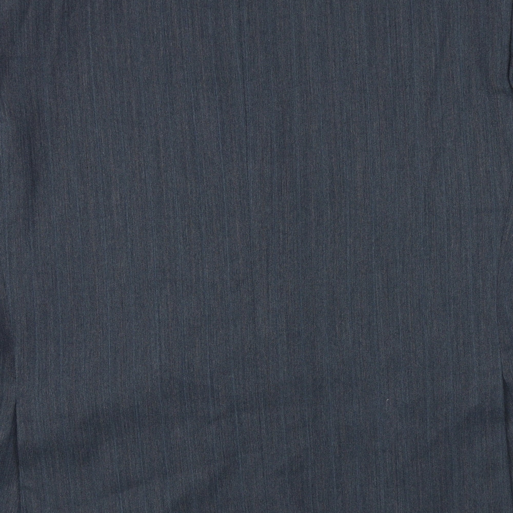 Debenhams Mens Blue Polyester Jacket Suit Jacket Size 48 Regular