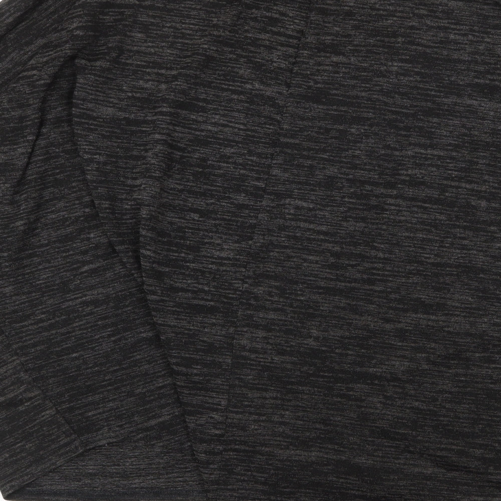 New Look Womens Grey Round Neck Polyester Pullover Jumper Size M